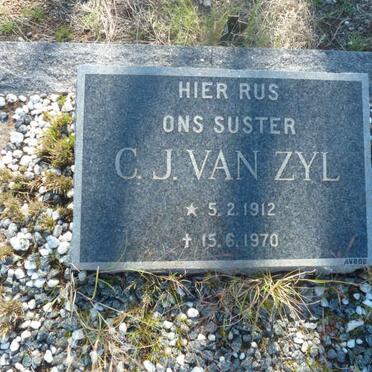 ZYL C.J., van 1912-1970