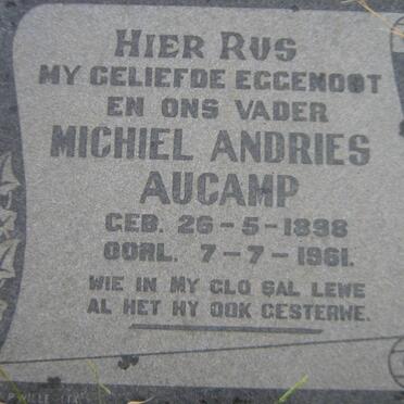 AUCAMP Michiel Andries 1898-1961