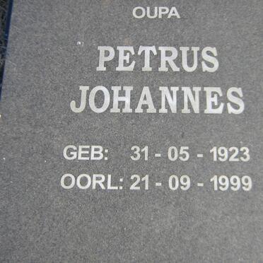 GRIESEL Petrus Johannes 1923-1999 &amp; Hester Margaretha 1921-1999