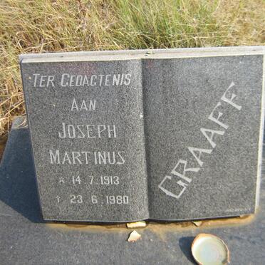 GRAAFF Joseph Martinus 1913-1980