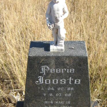 JOOSTE Peerie 1968-1968