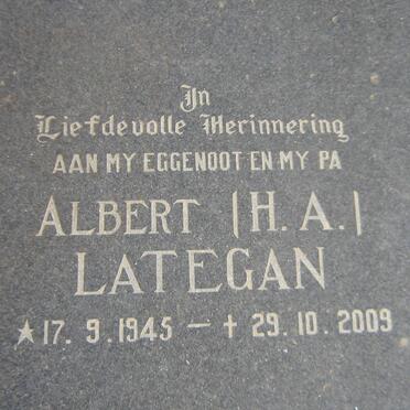 LATEGAN H.A. 1945-2009