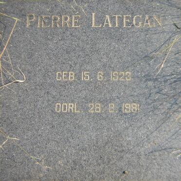 LATEGAN Pierré 1923-1981