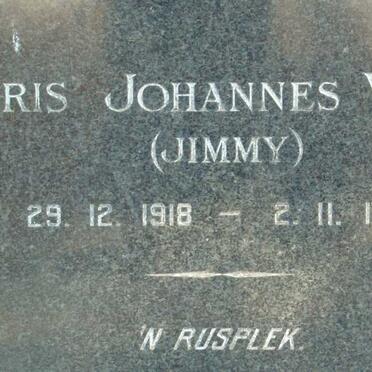 VENTER Floris Johannes 1918-1975
