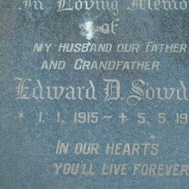 SOWDEN Edward D. 1915-1988