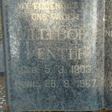 VENTER Willeboer 1903-1967