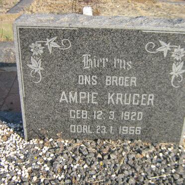 KRUGER Ampie 1920-1956