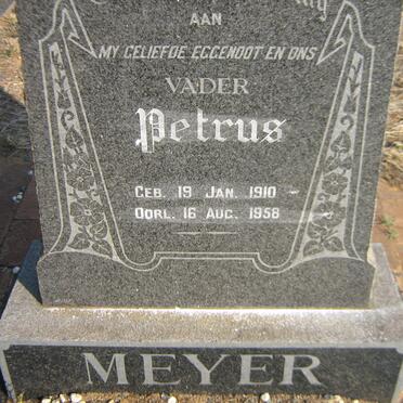 MEYER Petrus 1910-1958