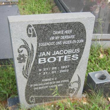 BOTES Jan Jacobus 1937-2002