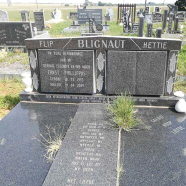 BLIGNAUT Ernst Phillippus 1953-2004