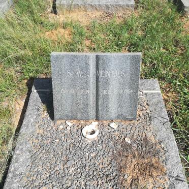 MEINTJES S.W.J. 1884-1964