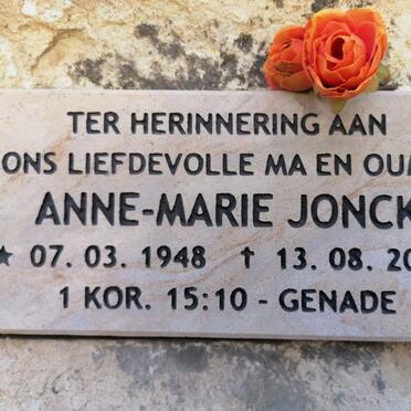 JONCK Anne-Marie 1948-2020