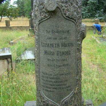 BENDER Elizabeth Martha Maria 1824-1844