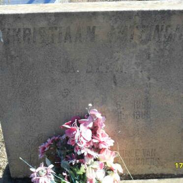 BEER Christiaan Hattingh, de 1895-1969