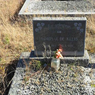 KLERK Floris J., de 1923-1966