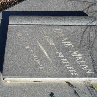 MALAN Danie 1896-1969