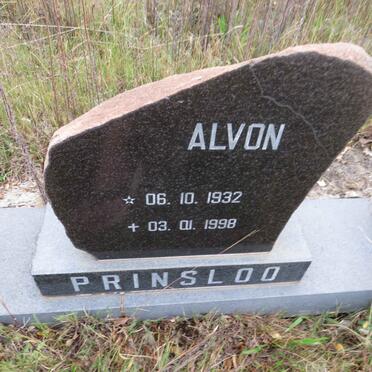 PRINSLOO Alvon 1932-1998 