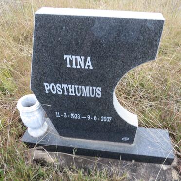 POSTHUMUS Tina 1923-2007