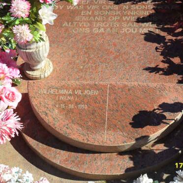 VILJOEN Wilhelmina  1953-