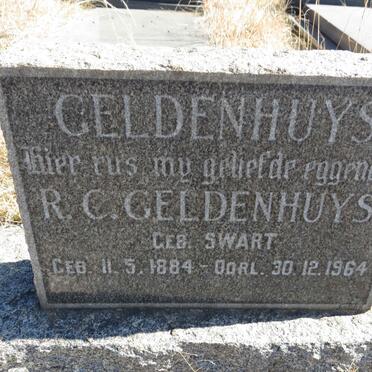 GELDENHUYS R.C. nee SWART 1884-1964