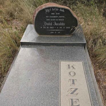 KOTZEE David Jacobus 1962-1989