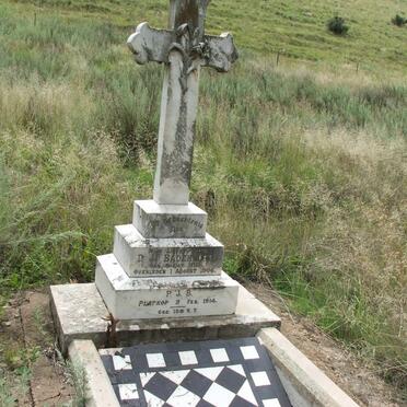 Free State, DEWETSDORP district, Unknown farm cemetery 14
