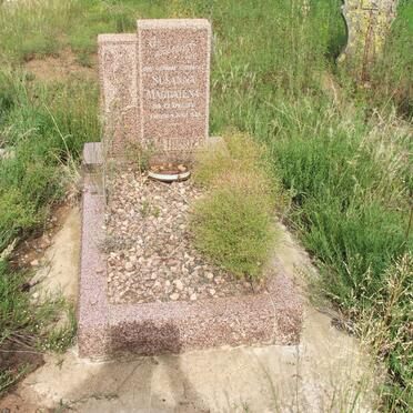 Free State, DEWETSDORP district, Unknown farm cemetery 37