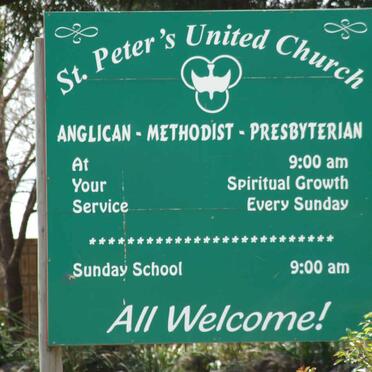 1. St Peter's United Church Deneysville 