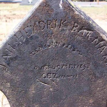 BARNARD Jan Hendrik 1836-1892