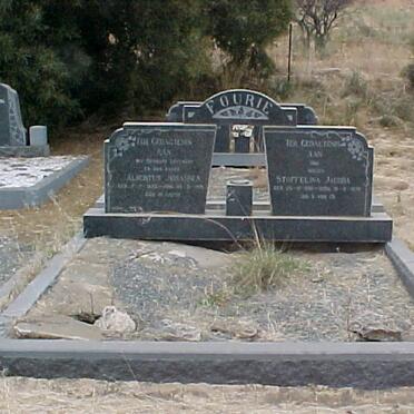 FOURIE Albertus Johannes 1892-1971 &amp; Stoffelina Jacoba 1901-1978
