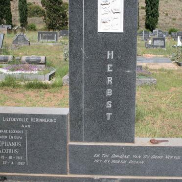 HERBST Stephanus Jacobus 1912-1967