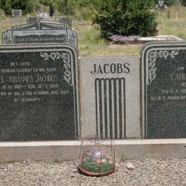 JACOBS Daniel Johannes Jacobus 1885-1948 &amp; Catharina Jacoba V.D. MERWE 1897-1957