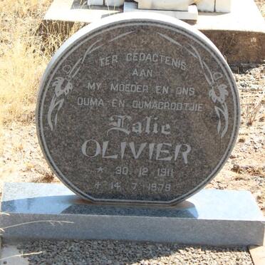 OLIVIER Lalie 1911-1979