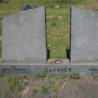 OLIVIER Joseph Albertus 1885-1972 &amp; Cornelia Stoffelina 1883-1968