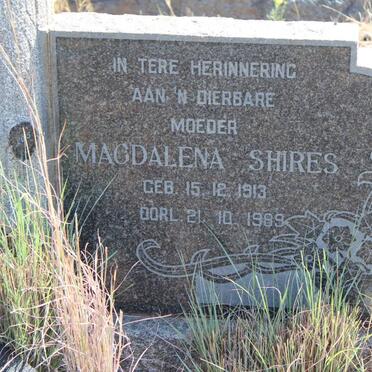 SHIRES Arthur 1910-1962 &amp; Magdalena 1913-1989