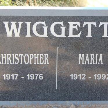 WIGGETT Christopher 1917-1976 &amp; Maria 1912-1992