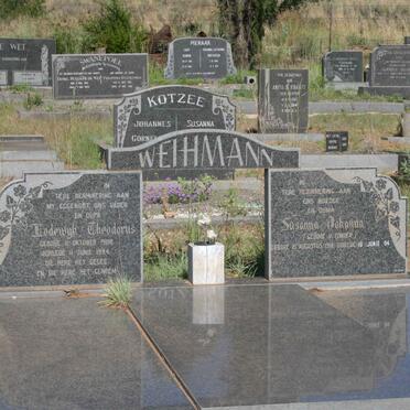 WEIHMANN  Lodewyk Theodorus 1908-1994 &amp; Susanna Johanna VAN TONDER 1914-2004