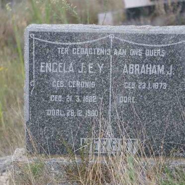 HERBST Abraham J. 1873- &amp; Engela J.E.Y. CERONIO 1882-1960