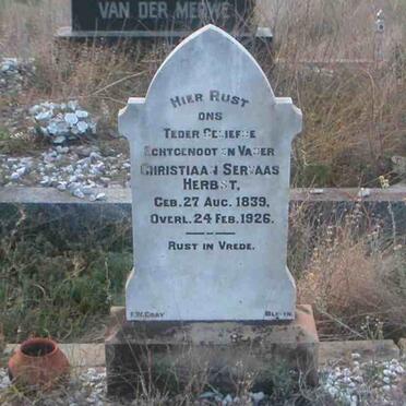 HERBST Christiaan Servaas 1839-1926