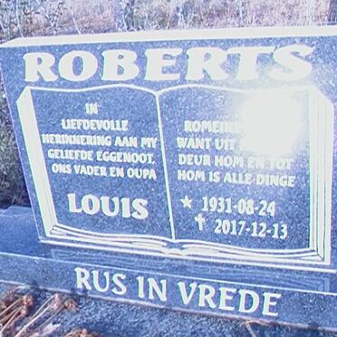 ROBERTS Louis 1931-2017