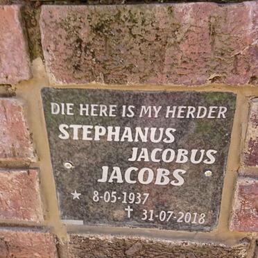 JACOBS Stephanus Jacobus 1937-2018