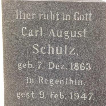 SCHULZ Carl August 1863-1947
