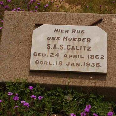CALITZ S.A.S. 1862-1936