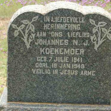KOEKEMOER Johannes N.J. 1941-1948