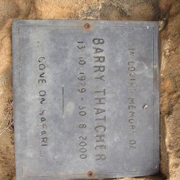 THATCHER Barry 1929-2000