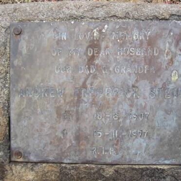 STEVEN Andrew Frederick 1907-1977