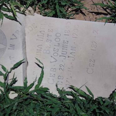 BESTER Catharina Maria nee VOSLOO 1845-1900