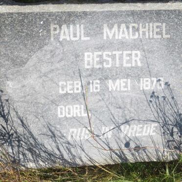 BESTER Paul Machiel 1876-