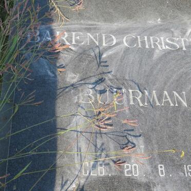 BEZUIDENHOUDT Barend Christiaan Buurman 1905- &amp; Hester Maria HUMAN 1907-1980