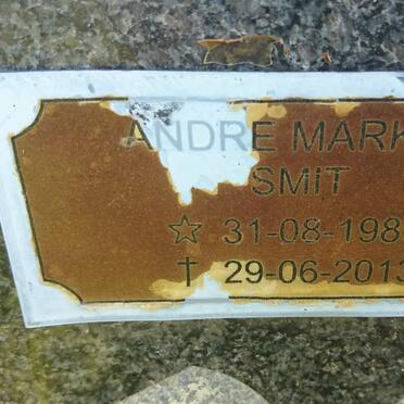 FOURIE Abraham J.C. 1942-1993 &amp; Cornelia P. 1942-2012 :: SMIT Andre Markus 1989-2013